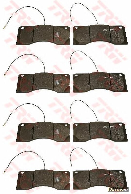 gdb5066 колодки дисковые 29044 без, с датч. износа 236x98x20.5\rvi