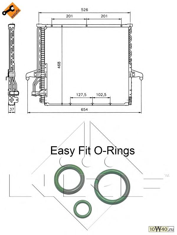 Радиатор кондиционера