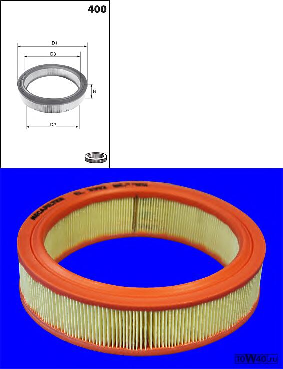 фильтр воздушный  Renault 4/Super 5 1/0/1/1 83-96