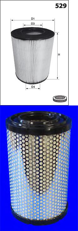 фильтр воздушный  Iveco Dailiy 2.5D 94-96