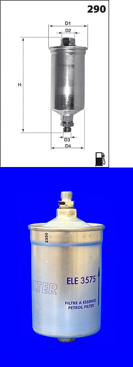 фильтр топливный  MB W201/W124/W126/W140/W461/W463 2.3-6.0 85>