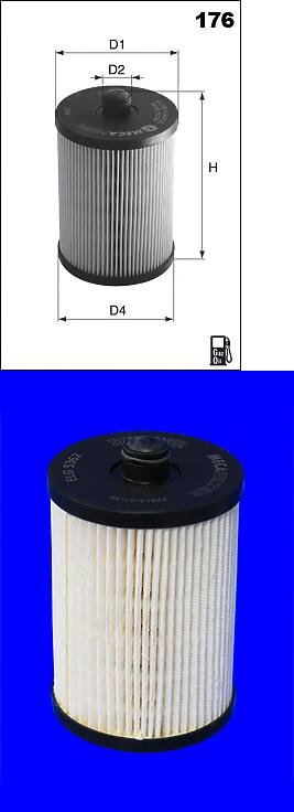 фильтр топливный VW lt 2.8td 2002=>