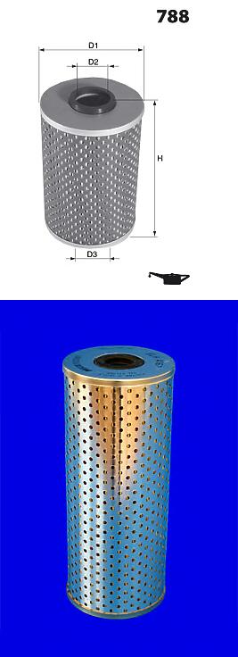 фильтр масляный  BMW E34 2.4TD M21 88-95