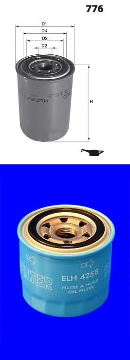 фильтр масляный suzuki baleno,swift 1.3-1.6l 90-01