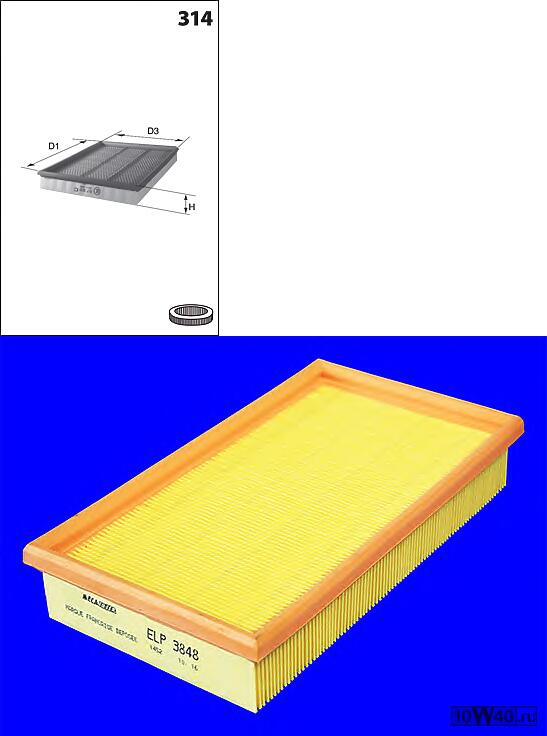 фильтр воздушный  Renault Clio 1.8 94-98