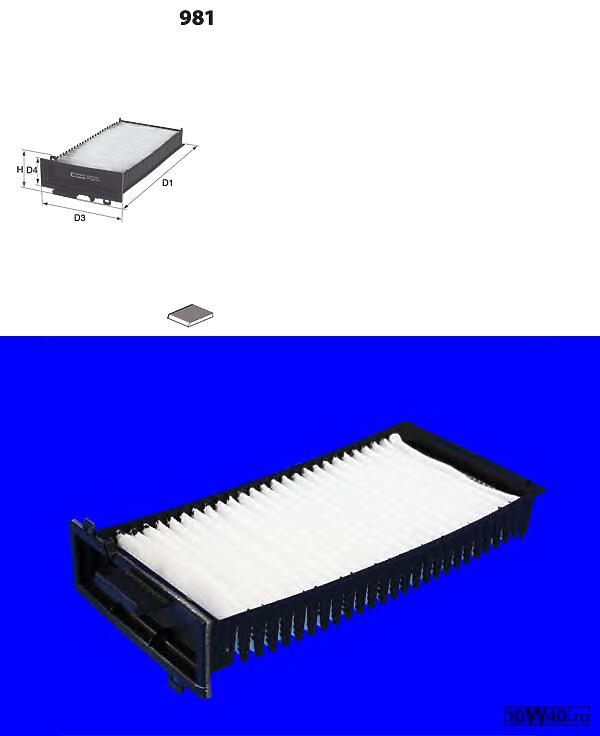 фильтр салона  Citroen C5 1.8-3.0/HDi 01>