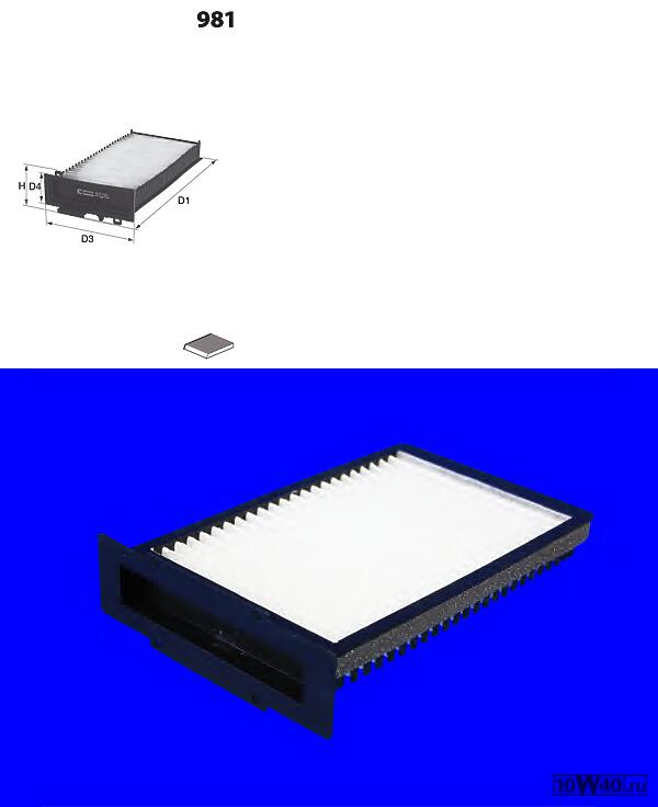 фильтр салона  Land Rover Freelander all 97>