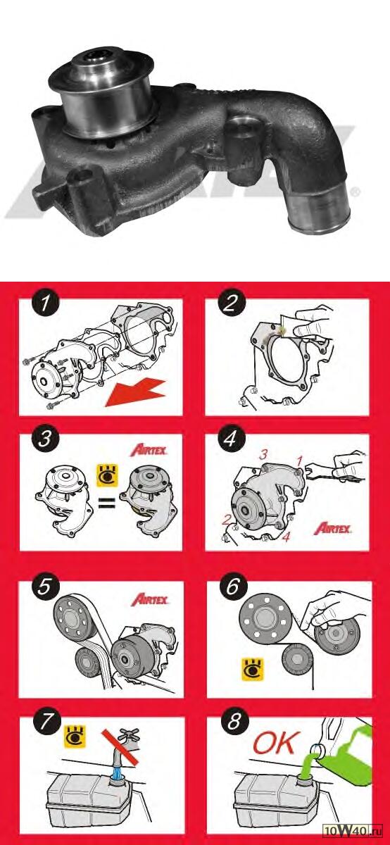 Насос водяной