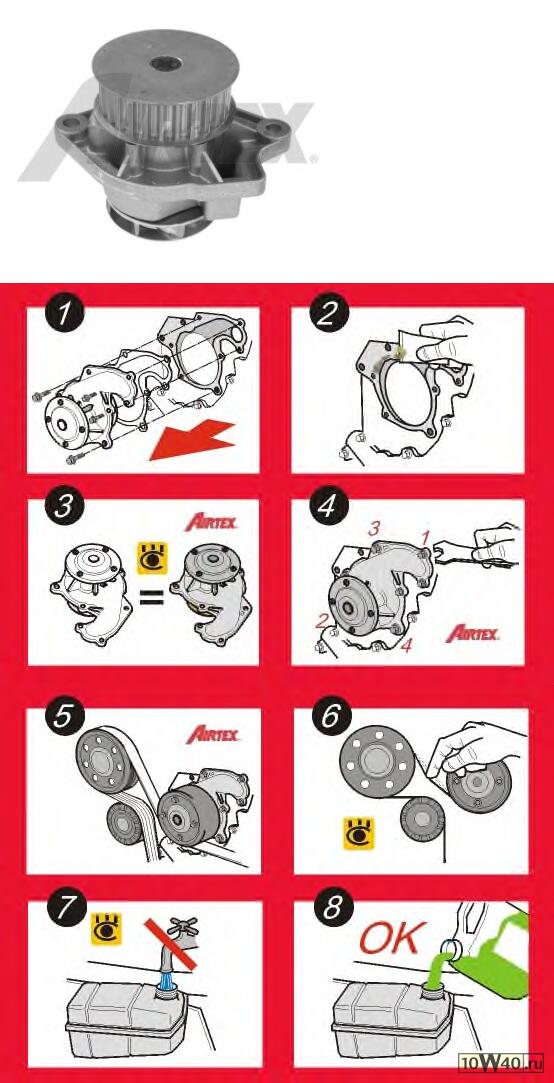 Насос водяной