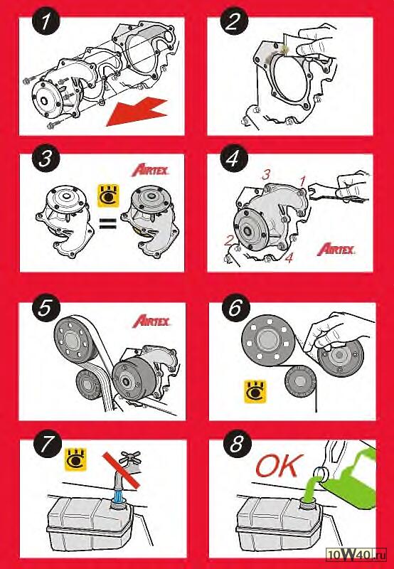 Насос водяной