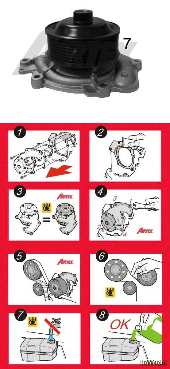Насос водяной