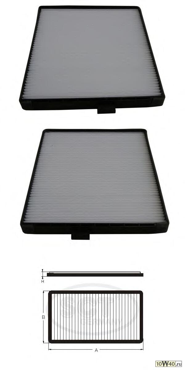 салонный фильтр chevrolet aveo (t250 / t255) 06-