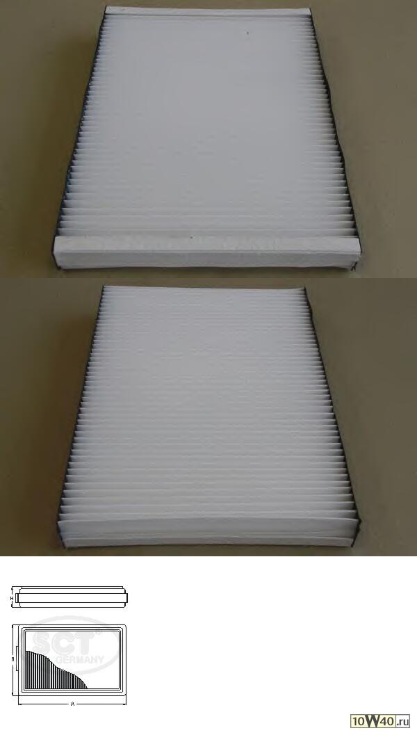 салонный фильтр vag a3 -03 / g4 / bora