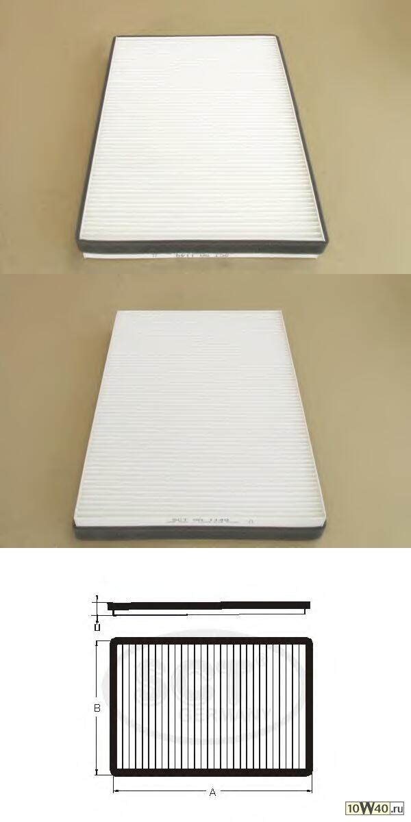 салонный фильтр mercedes w168