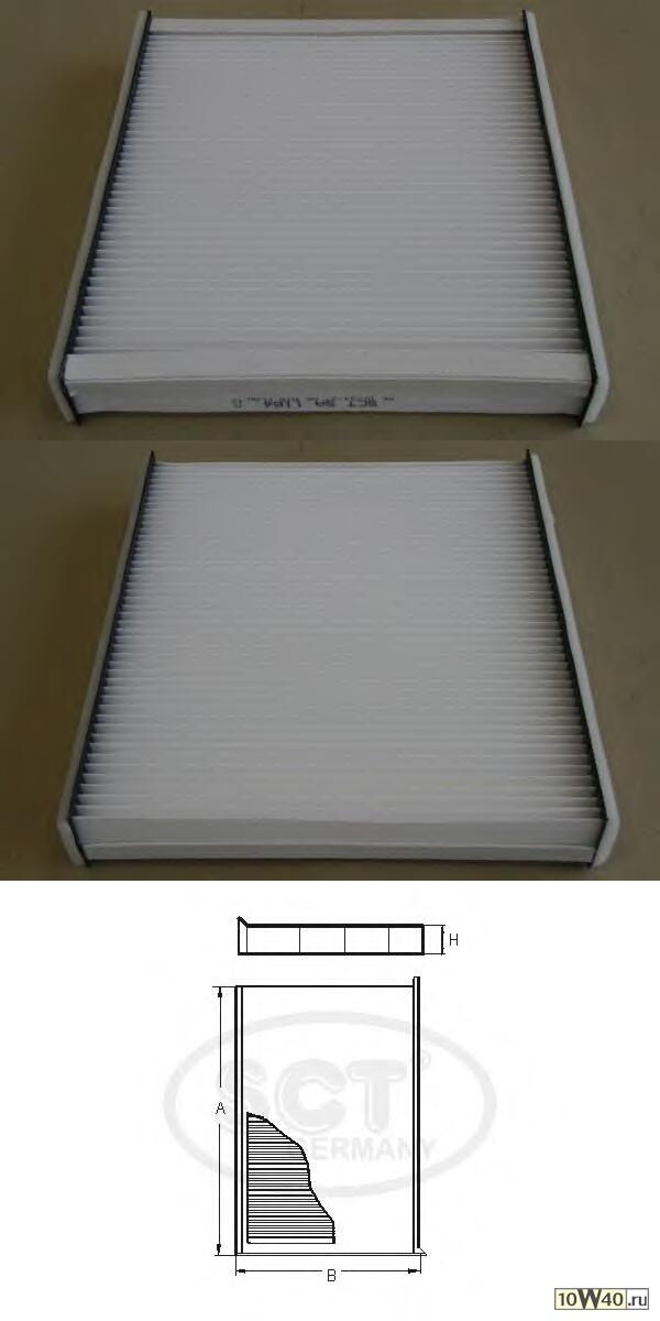 салонный фильтр ford focus II 04-11 / s40 II 04-