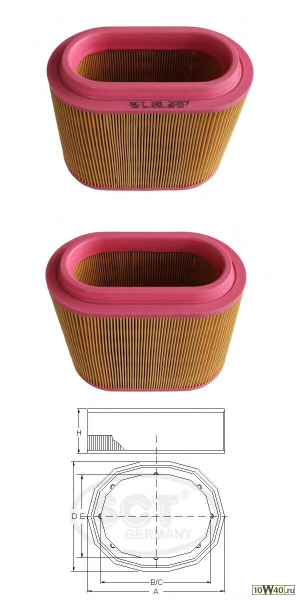 воздушный фильтр   h1 2.5 td 97-