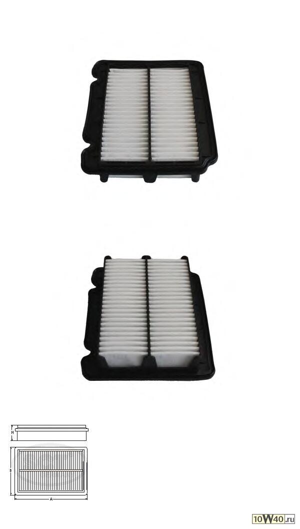 воздушный фильтр chevrolet aveo (t250 / t255) 1.2 / 1.4 / 1.5 05- / 08-
