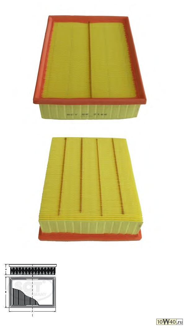 воздушный фильтр audi a4 2.0-