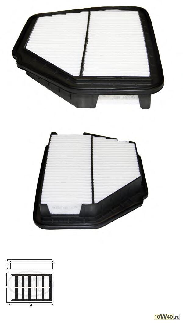 воздушный фильтр chevrolet captiva 2.0 / 2.4 06-