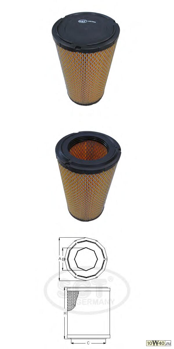 воздушный фильтр fiat / volvo trucks