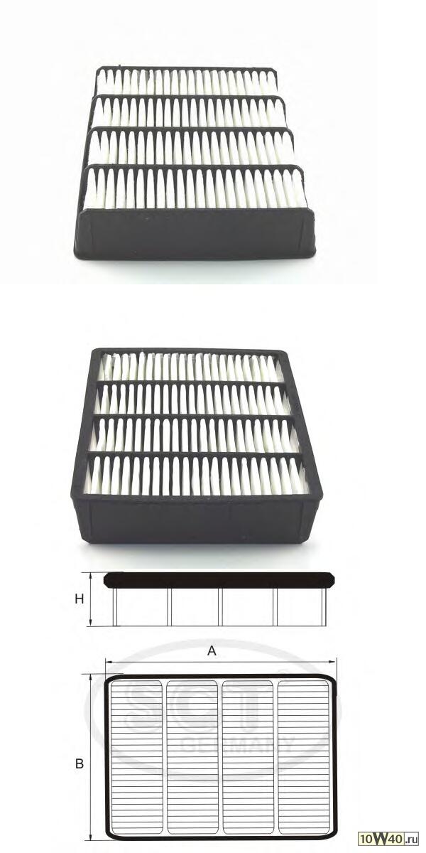 воздушный фильтр toyota land cruiser 90 3.4i 24v