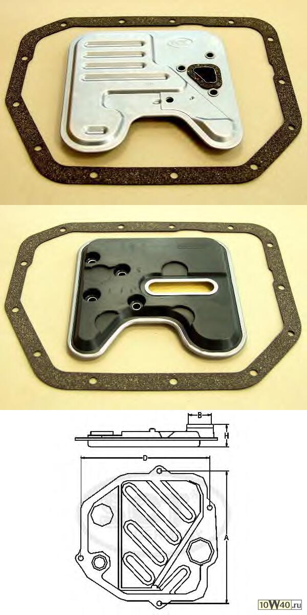 фильтр акпп mitsubishi /  accent 03- / lancer 00- / outlander