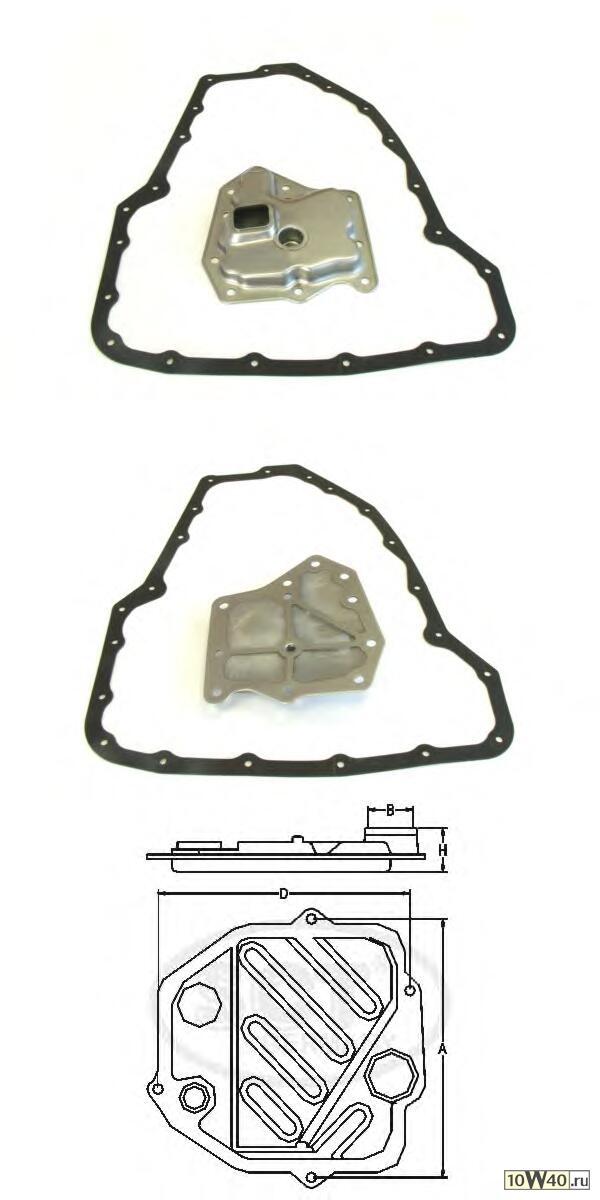 фильтр акпп nissan maxima 94-06 / x-trail / primera /