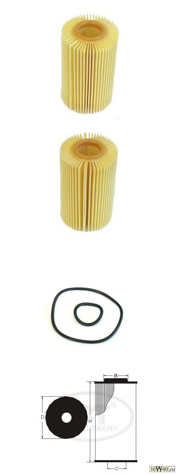 масляный фильтр toyota?land cruiser 200 4.5d / 5.7