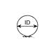 DINEX 99928 (1333653) e-line (упрощ. версия) d=128-132 h=32 (цинк) \mb actros