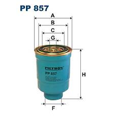 FILTRON PP857 (08716110 / 08716128 / 110005) фильтр топливный