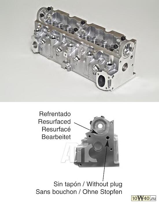 головка блока цилиндров  Citroen Berlingo/Xsara, Peugeot 306/Partner 1.8D/1.9D DW8 98>