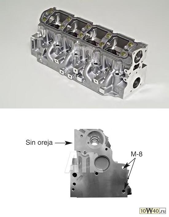 головка блока цилиндров  Renault Megan/Laguna/Clio/Scenic/Master 1.9TDi F9Q <04