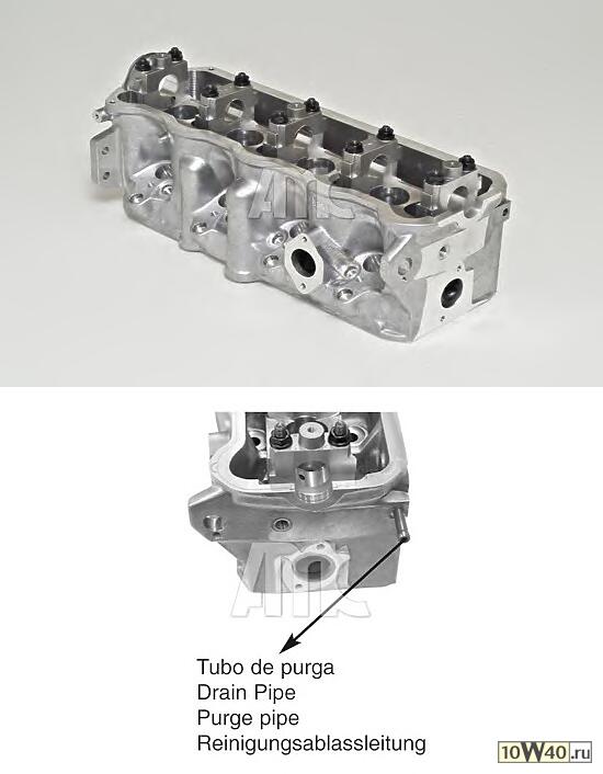 головка блока цилиндров  VW Polo/Lupo 1.7SDi/1.9SDi AKU/AHG/AGD 98>