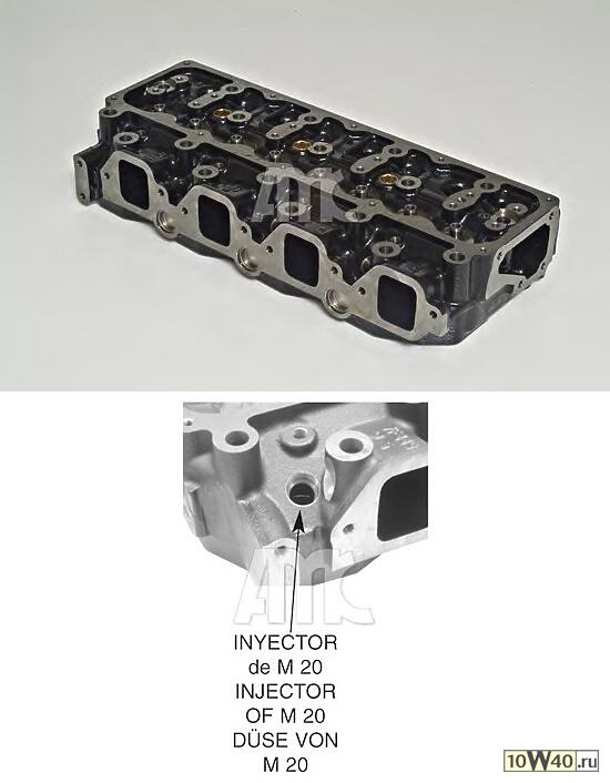 головка блока цилиндров  Ford Maverick 2.7TDi TD27T 92-99