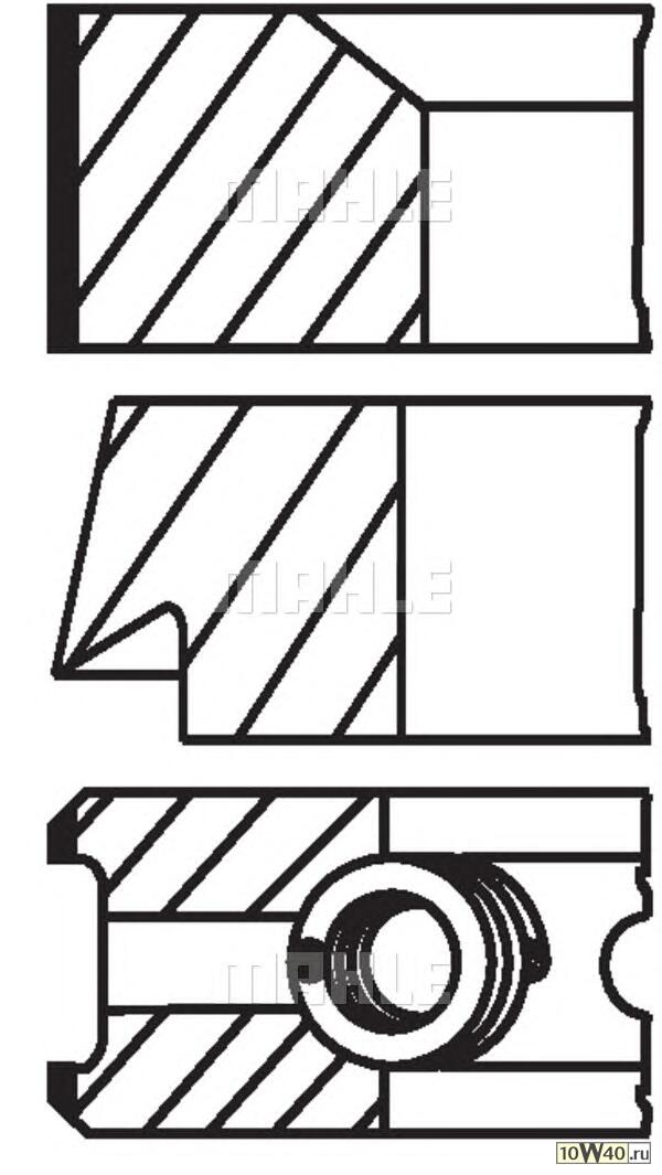Код оригинала: 0030303024 / 0030300724, <BR> d89.9x1.5x1.75x3 +0.5 (1)  MB 2.0-3.2 M104/M111 91>