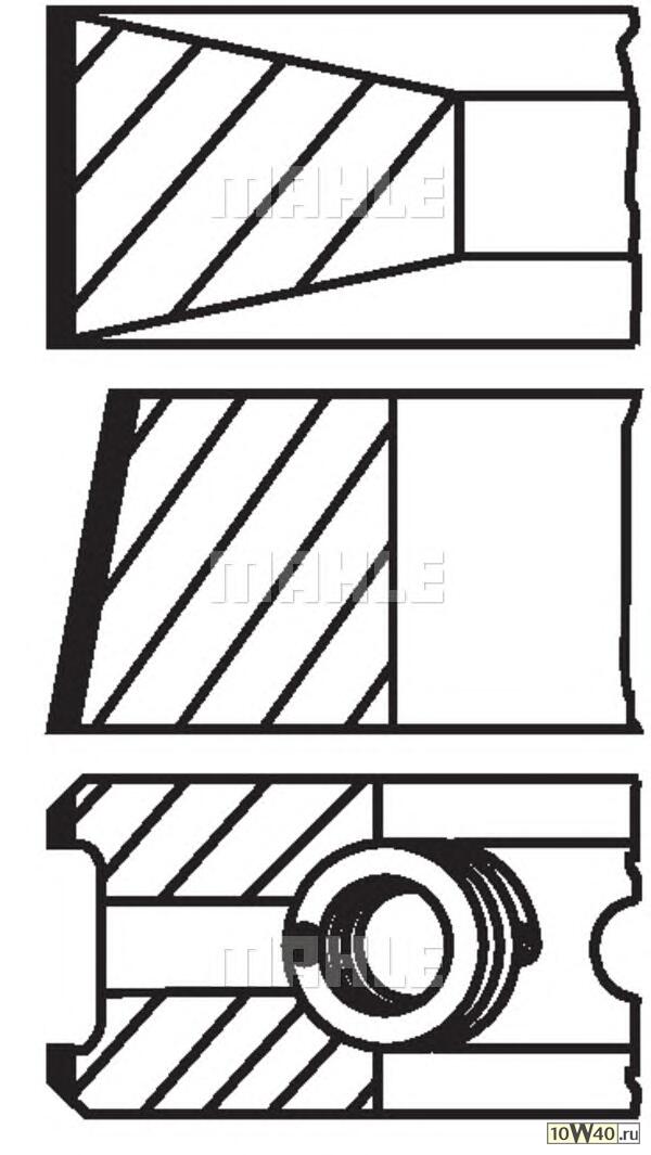 Кольца поршневые