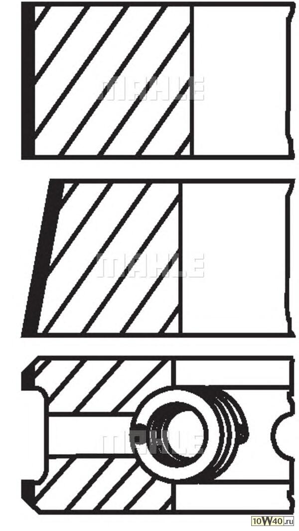 Код оригинала: 
, <BR> d80x2x2x3 +0.5 (1)  Ford, Opel 1.6D <90