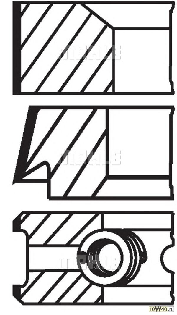 Кольца поршневые