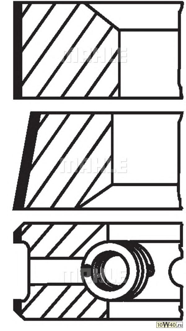 Кольца поршневые