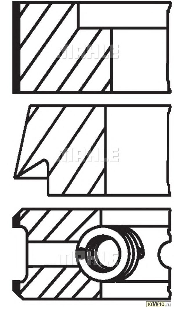 Кольца dm.81.01 +0.50 [1.75-2-3] 1 ПОР.