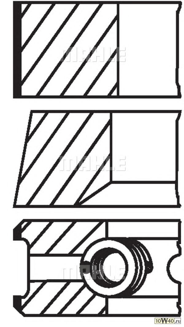 Код оригинала: 028198153A
, <BR> d79.5x1.75x2x3 +0.25 (1)  Audi, VW 1.9D <99