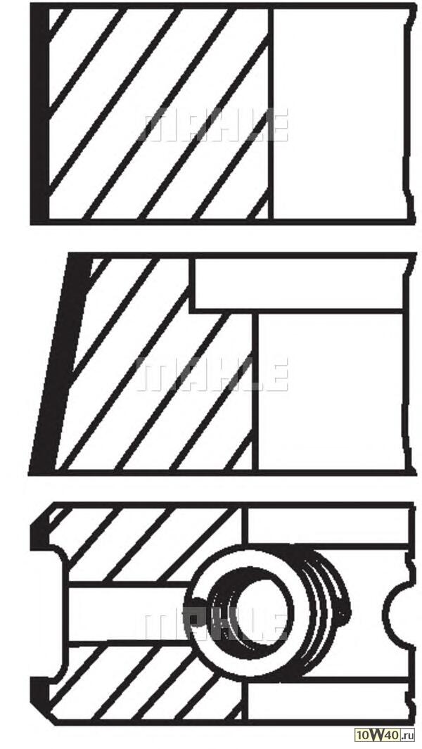 d=120.65mm 2.385x3.16x4.74 / 1 \volvo td100-101