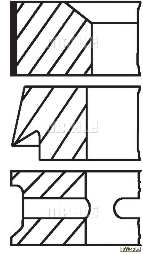 Код оригинала: 11251713178 / 11251285439, <BR> d84x1.5x2x4 STD (1)  BMW E30/E28 2.7 M20 <87