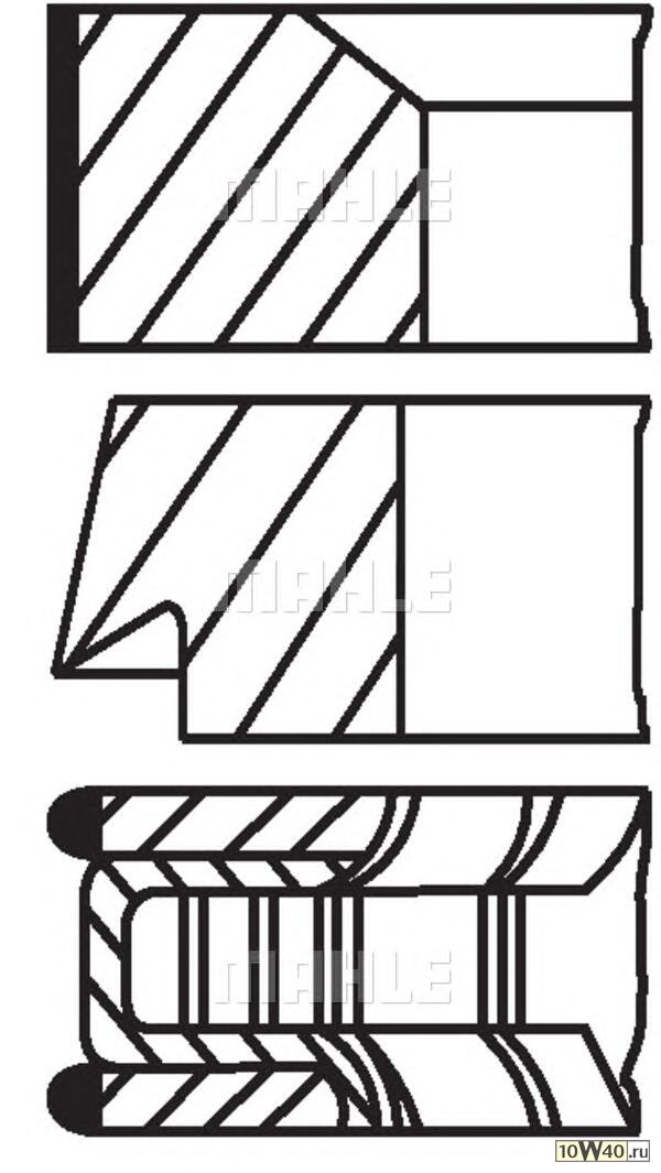 Кольца поршневые