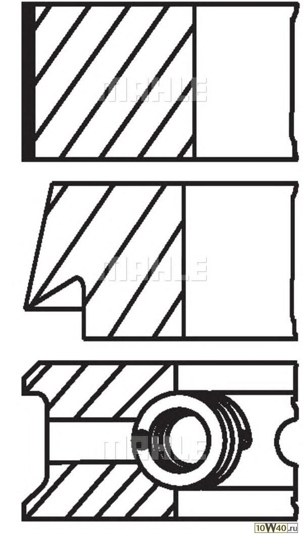 Кольца поршневые