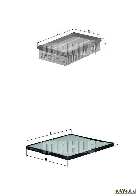 Фильтр воздушный FORD FIESTA III 89-95гг. 1.8D