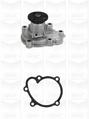 насос водяной (помпа) opel astra g / h / j 2000- corsa d 2009-