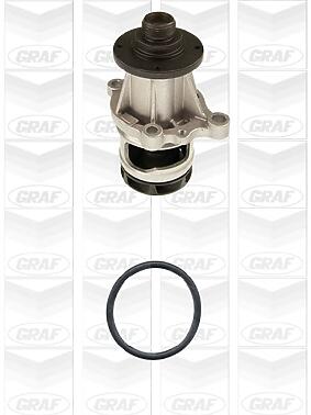 Насос водяной BMW E30/E36/E34/E46 1.6i-1.9i 89-