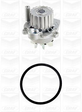 насос водяной (помпа) audi a3 a4 2 0tdi outlander II 2.0 di-d