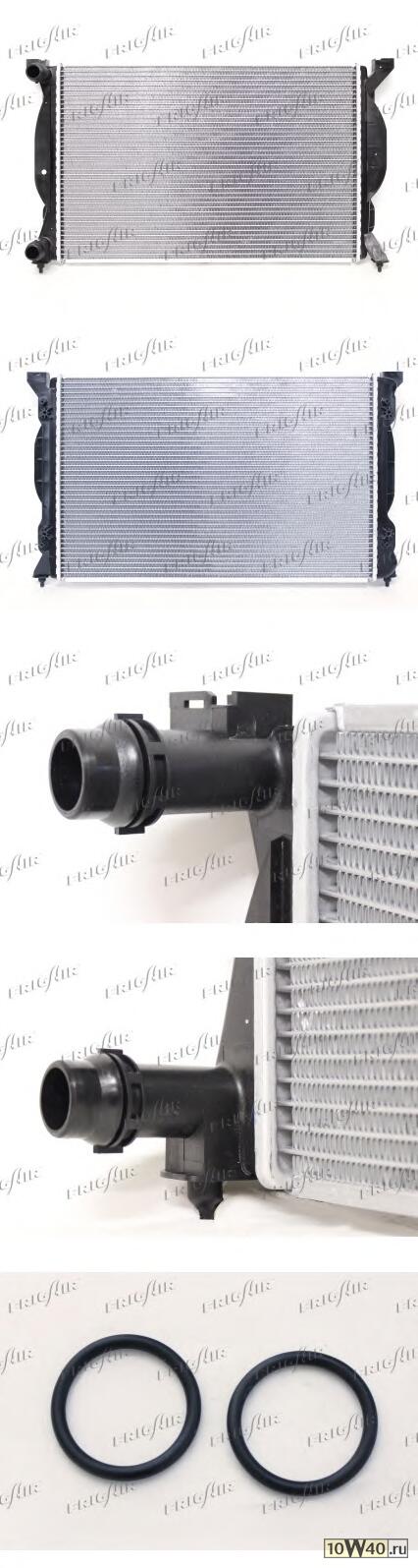 радиатор системы охлаждения  Audi A4 1.6/1.8/2.0 00-04